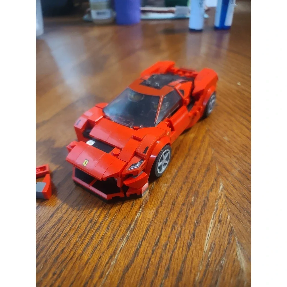 LEGO 76895 Ferrari F8 Tributo Speed Champions Red Car Only Incomplete As-Is